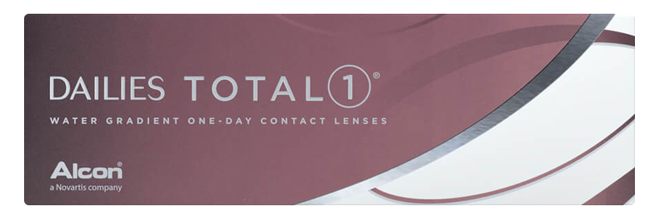 Dailies Total 1- Water gradient One day contact lenses