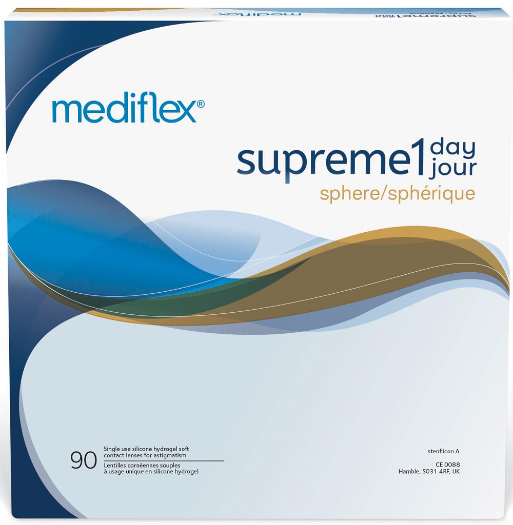 Mediflex® Supreme 1 Day Sphere 90 Pack