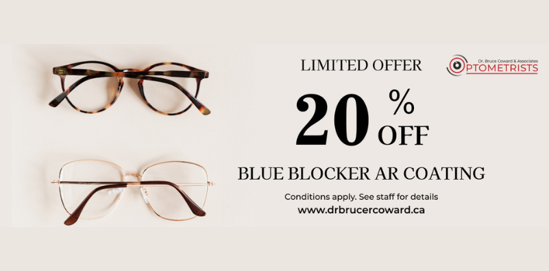 Blue light blocking glasses